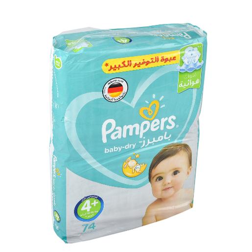 <em class="search-results-highlight">Pampers</em> Diprs #4+ Actve Larg 74's