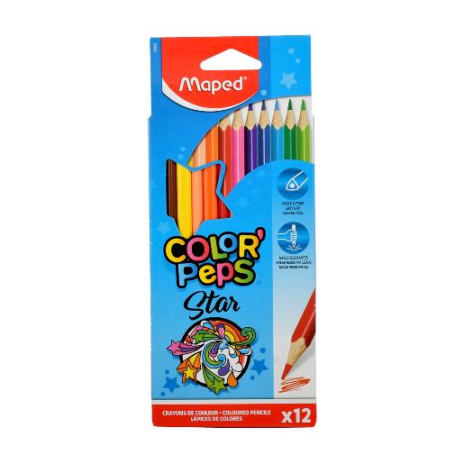 Maped Color Peps Pencils 12Clr MD-183212
