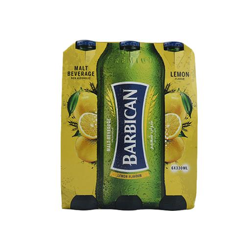 Barbican Lemon Flavored Non-Alcoholic Malt Beverage 6 x 330ml