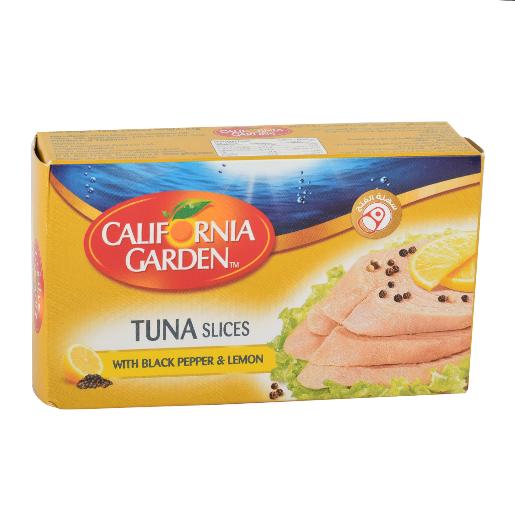 California Garden Tuna Slice W/Blk Pepper&Lemon 120g