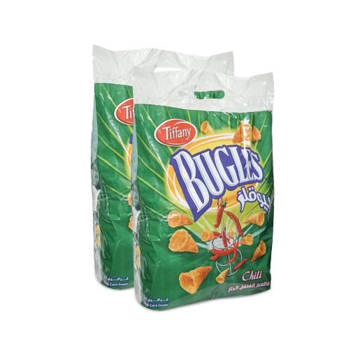 Tiffany Bugles Chips Chilli 22 x 13g 2's