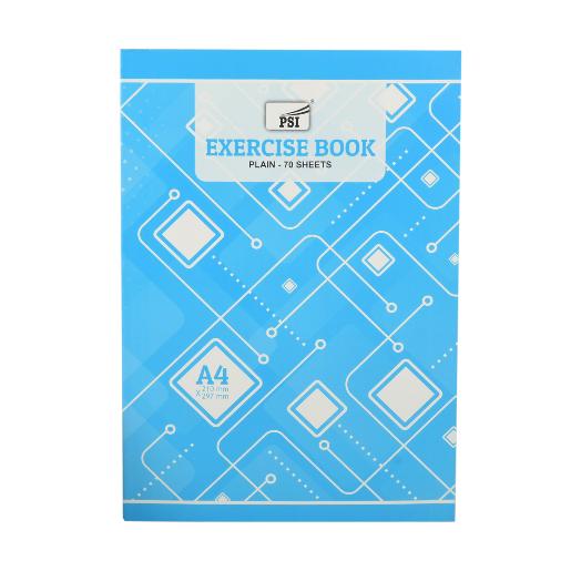 Psi Exercise Book Plain 70 Sheets A4
