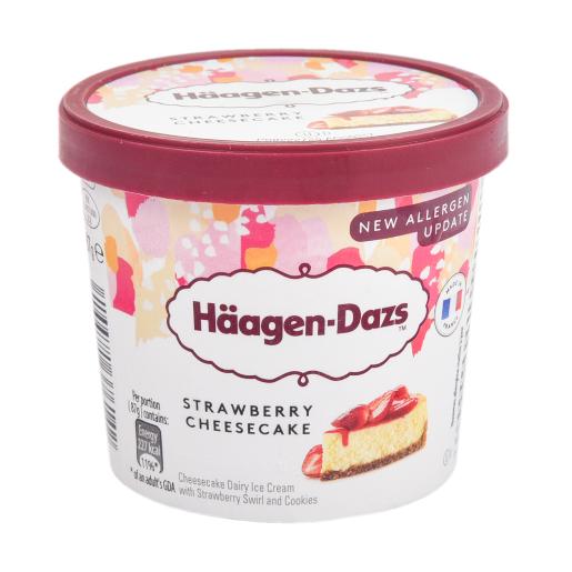 Haagen Dazs Ice Cream Strawberry & Cheesecake 100ml