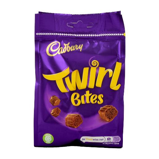 Cadbury Chocolate Twirl Bites 109g