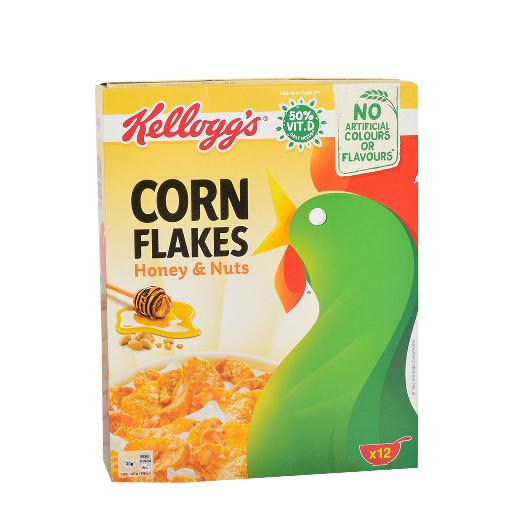 Kellogg's Corn Flakes Honey Nut 375g