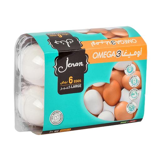 Jenan Fresh Omega-3 Eggs 6's