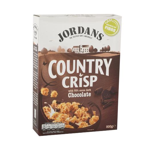 Jordans Country Crisp Dark Choco Cereal 500g