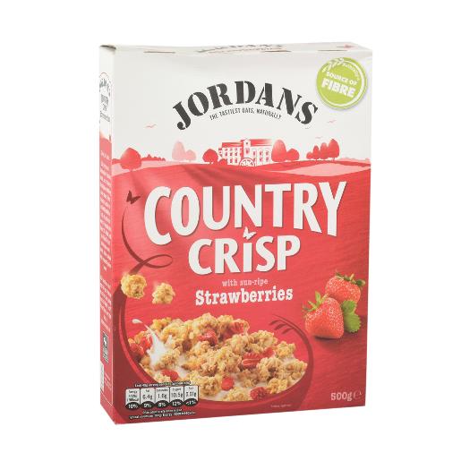 Jordans Country Crisp Strawberry Cereal 500g