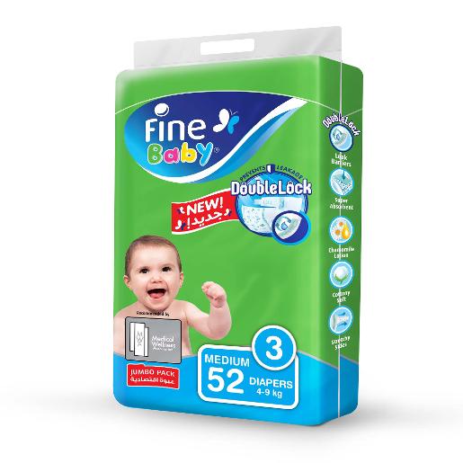 <em class="search-results-highlight">Fine</em> Baby Diapers Medium 4-9Kg 52'S