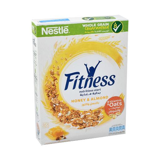 Nestle Fitness Cereal Honey & Almond 355g