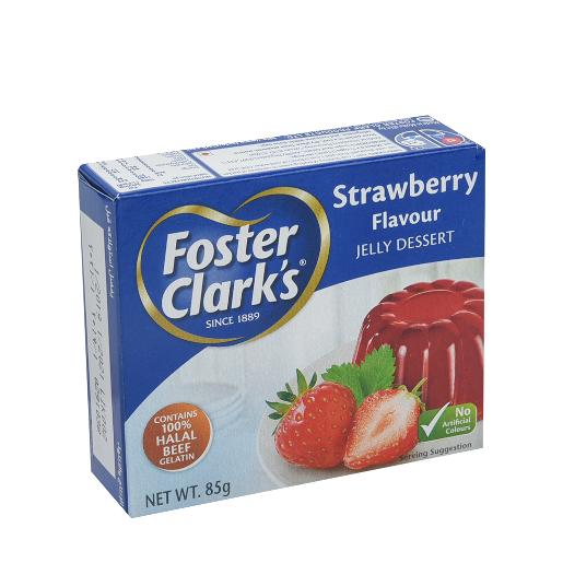 Foster Clark Strawberry Gelatin Jelly 85g