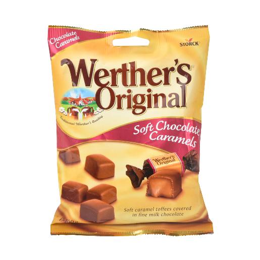WERTHER'S CHOCOLATE TOFFEE 100GM