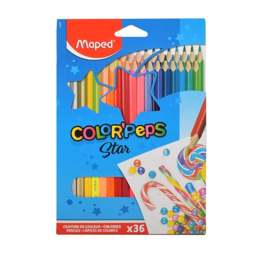 Maped Color Peps Pencils 36Clr MD-832017
