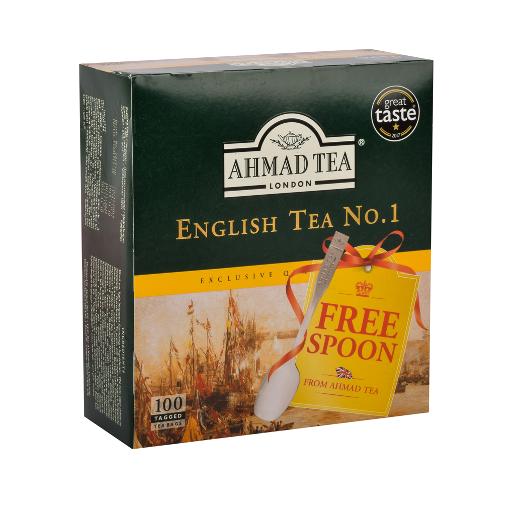 Ahmad Tea English Tea No.1 Tea Bags 100 Pieces