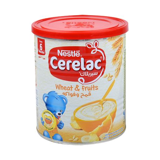 BABY CERELAC  WHEAT FRUITS 400GM