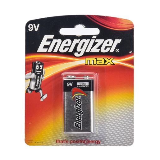 Energizer Max Battery 9V 1pc