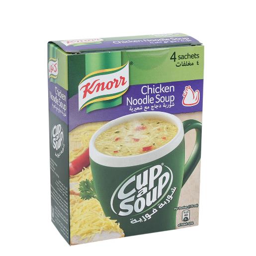 Knorr Cup A Soup Chicken Noodle 4pcs