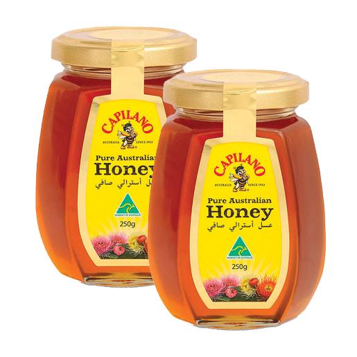 Capilano Pure Honey Glass Jar 2 x 250g