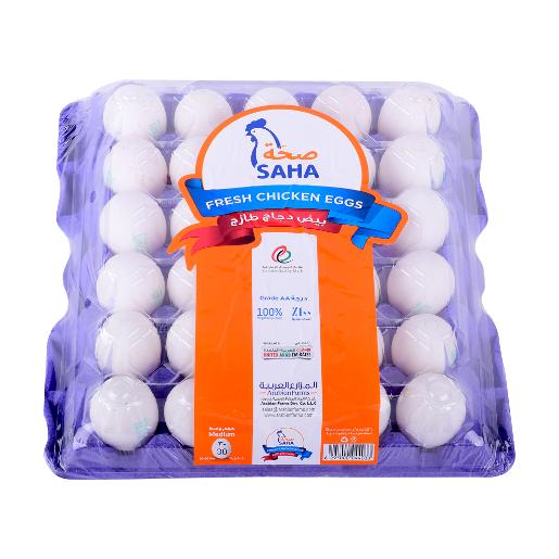 Saha Egg White Medium 30's