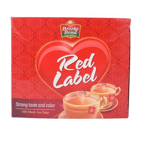 Brooke Bond Red Lable Black Tea Bags 100 Tea Bags