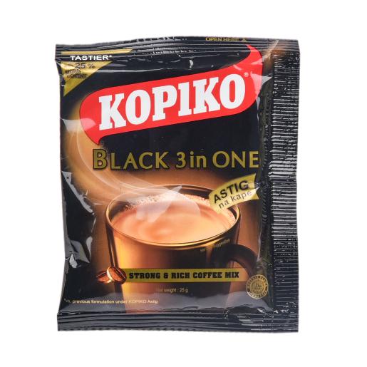 Kopiko 3 in 1 Black Coffee Mix 25g