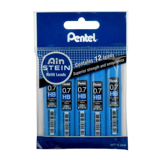 Pentel Lead AinStein Slim 0.7HB 5s