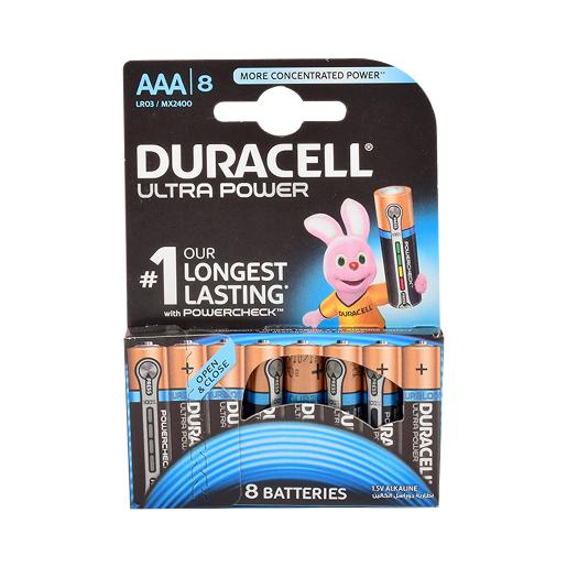 DURACELL Battery Ultra Power AAA 8pcs