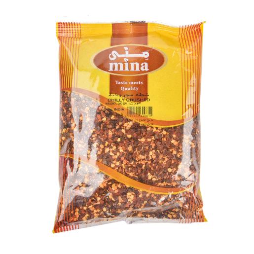 Mina Red Chilly Crushed 200g
