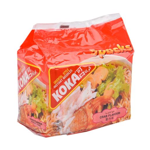 Koka Noodles Crab Flavor 5 x 85g