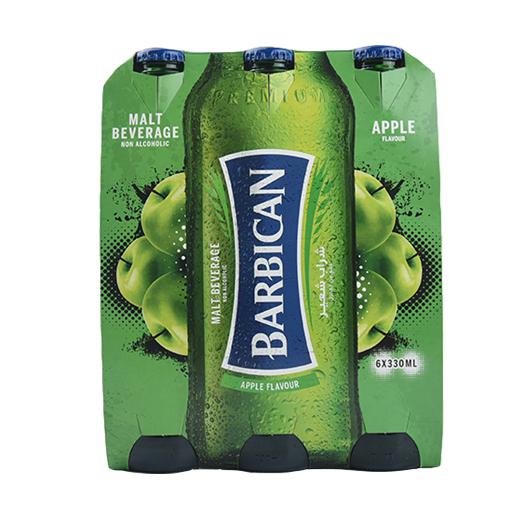 Barbican Apple Flavored Non-Alcoholic Malt Beverage 6 x 330ml